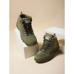 Woodland Men Casual Block-Heeled Regular Boots-picture-19