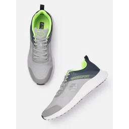 Woodland Men Colourblocked Round-Toe Running Shoes-picture-15