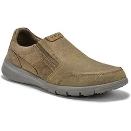 woodland Men Khaki Slip-On Shoes-picture-50