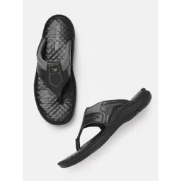 Woodland Men Leather Comfort Sandals-picture-44