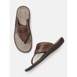 Woodland Men Leather Comfort Sandals-picture-42