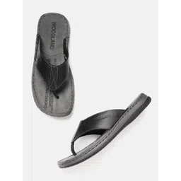 Woodland Men Leather Comfort Sandals-picture-40
