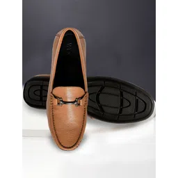 Woodland Men Leather Formal Loafers-picture-23