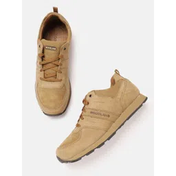 Woodland Men Leather Sneakers-picture-28