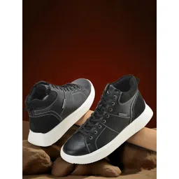 Woodland Men Leather Sneakers-picture-37