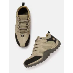 Woodland Men Nubuck Leather Sneakers-picture-36