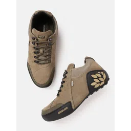 Woodland Men Nubuck Leather Sneakers-picture-40