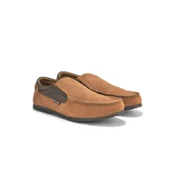 Woodland Men Nubuck Slip-On Sneakers-picture-24