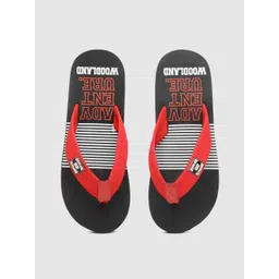 Woodland Men Printed Thong Flip-Flops-picture-41