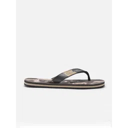 Woodland Men Printed Thong Flip-Flops image 4