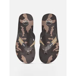 Woodland Men Printed Thong Flip-Flops image 5