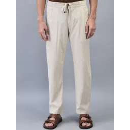 Woodland Men Regular Fit Mid-Rise Trousers-picture-12