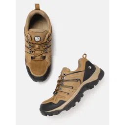 Woodland Men Round Toe Leather Sneakers-picture-31
