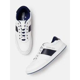 Woodland Men Striped Sneakers-picture-13