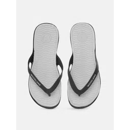 Woodland Men Textured & Printed Rubber Thong Flip-Flops-picture-40
