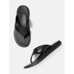 Woodland Men Textured Leather Comfort Sandals-picture-34