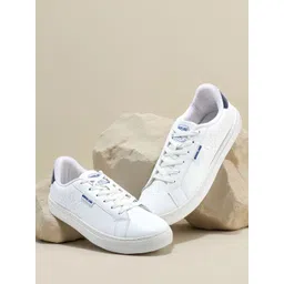 Woodland Men Textured Round Toe Lace Ups Sneakers-picture-15