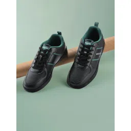 Woodland Men's Black Casual Sneaker image 1