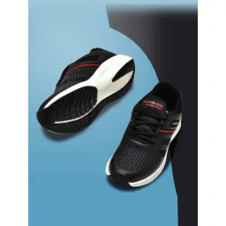 Woodland Men's Black Running Shoes-picture-36
