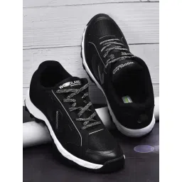 Woodland Men's Black Running Shoes-picture-43