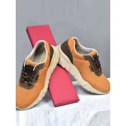 Woodland Men's Brown Casual Sneakers-picture-36