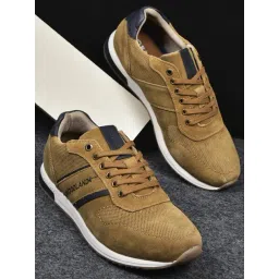 Woodland Men's Brown Casual Sneakers-picture-15
