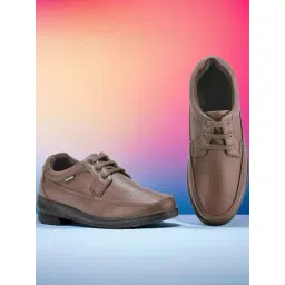 Woodland Men's Brown Derby Shoes-picture-22