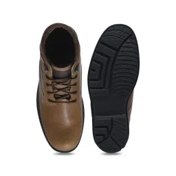 Woodland Men's Brown Derby Shoes image 4