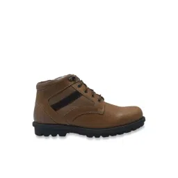Woodland Men's Brown Derby Shoes image 2