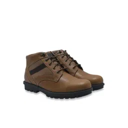 Woodland Men's Brown Derby Shoes image 3