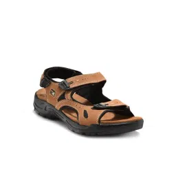 Woodland Men's Brown Floater Sandals-picture-43