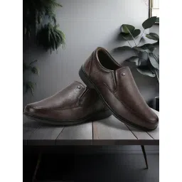 Woodland Men's Brown Loafer Shoes-picture-35