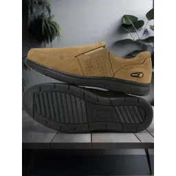 Woodland Men's Camel Casual Loafers-picture-33