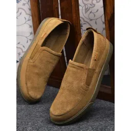Woodland Men's Camel Casual Loafers-picture-37