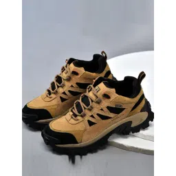 Woodland Men's Camel Casual Sneakers-picture-35