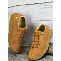 Woodland Men's Camel Casual Sneakers-picture-24