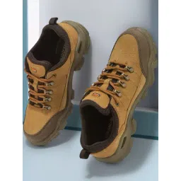 Woodland Men's Camel Casual Sneakers-picture-42