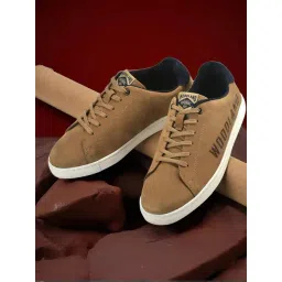 Woodland Men's Camel Casual Sneakers-picture-46