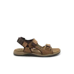 Woodland Men's Camel Floater Sandals-picture-17
