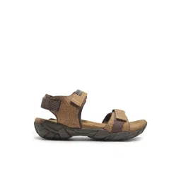 Woodland Men's Camel Floater Sandals-picture-28