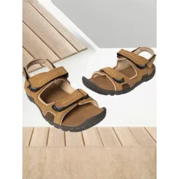 Woodland Mens Camel Floaters-picture-15