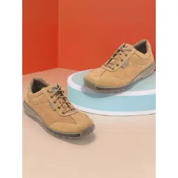Woodland Men's Camel Sneakers-picture-13