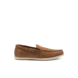 Woodland Men's Cashew Brown Boat Shoes-picture-10