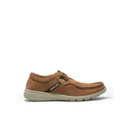 Woodland Men's Cashew Brown Derby Shoes-picture-33