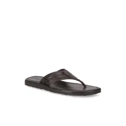 Woodland Men's Dark Brown Thong Sandals-picture-38
