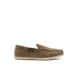 Woodland Men's Dubai Khaki Boat Shoes image 1
