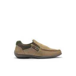 Woodland Men's Dubai Khaki Casual Slip-Ons-picture-33
