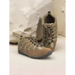 Woodland Men's Dubai Khaki Casual Sneakers-picture-16