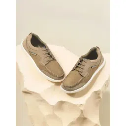 Woodland Men's Dubai Khaki Casual Sneakers-picture-25