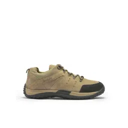 Woodland Men's Dubai Khaki Derby Shoes-picture-34